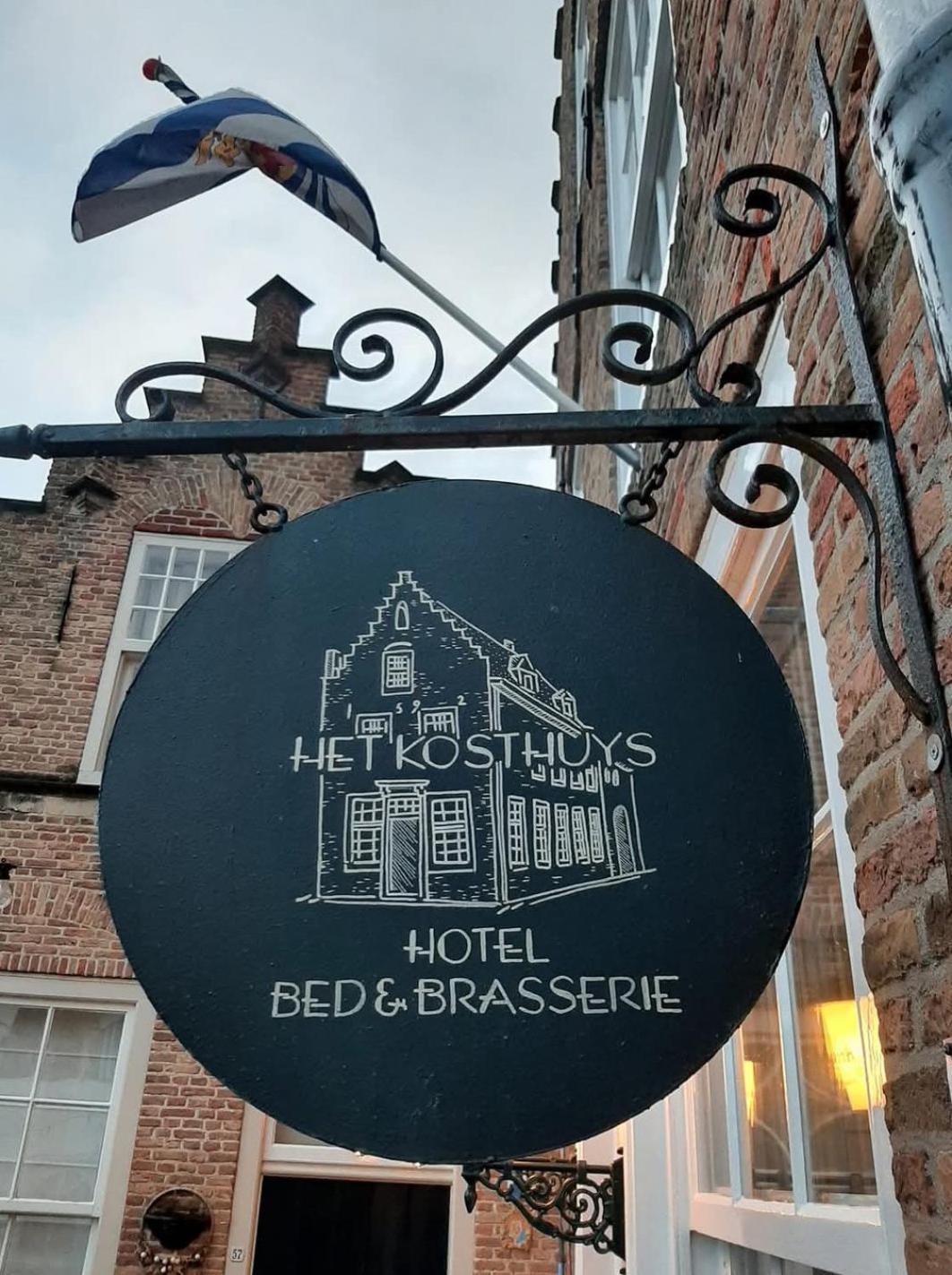 Bed & Brasserie Het Kosthuys Sint-Maartensdijk Exterior foto